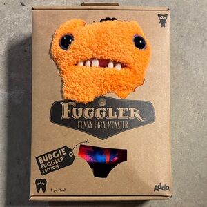 Fuggler Funny Ugly Monster Plush - Bright Orange